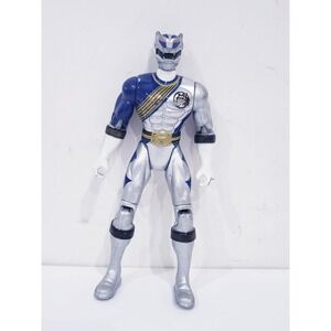 2001 Bandai Silver Lunar Wolf Power Ranger Figure
